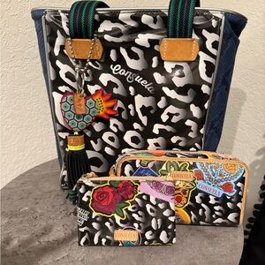 Rox Consuela Chica Tote, wallet and coin purse